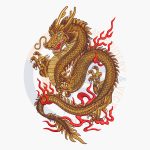 Dragon Embroidery Design