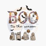 Boo Embroidery Artwork Design