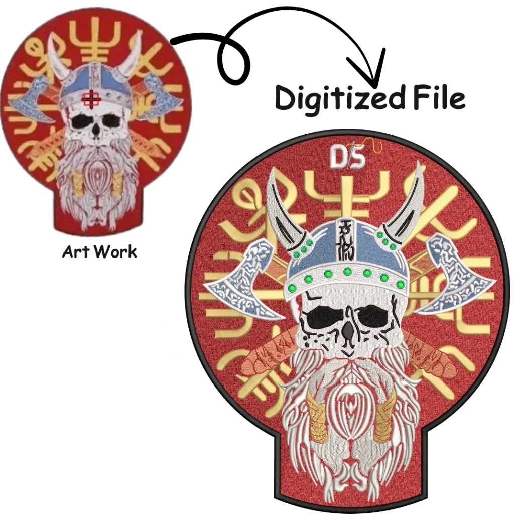 Custom-Patch-Digitizing-Service